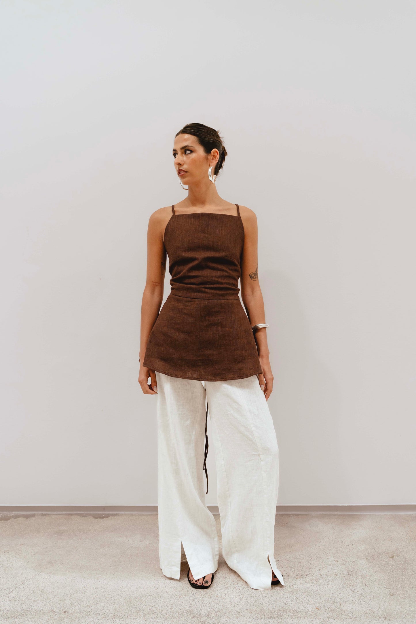 LUZIA TOP BROWN