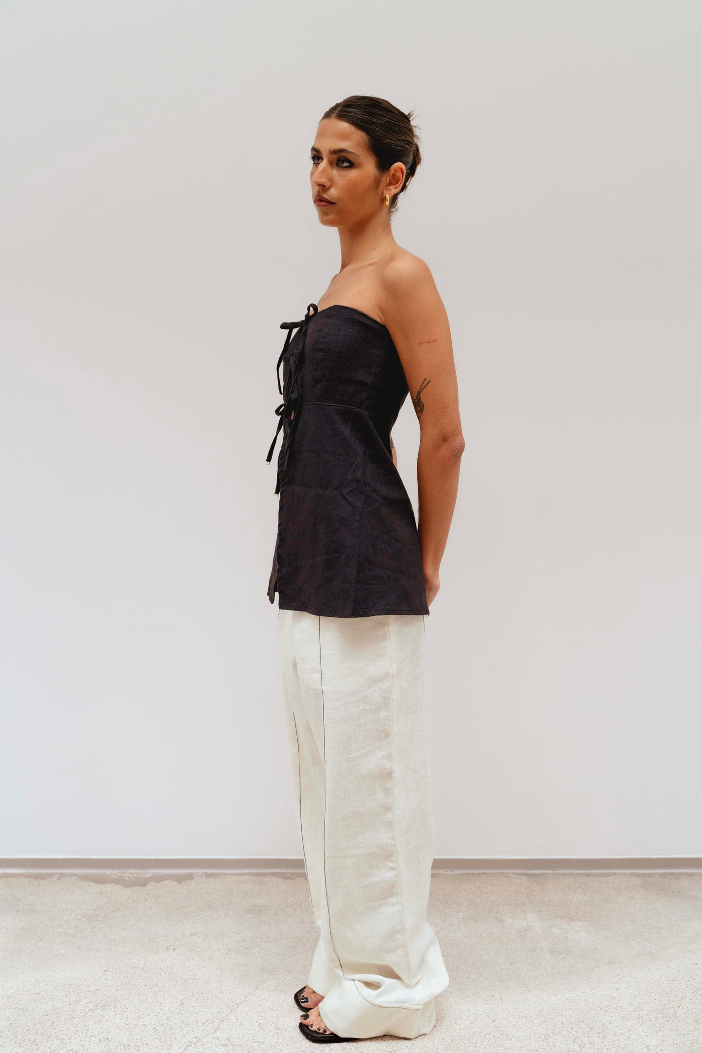 WHITE GRAÇA PANTS