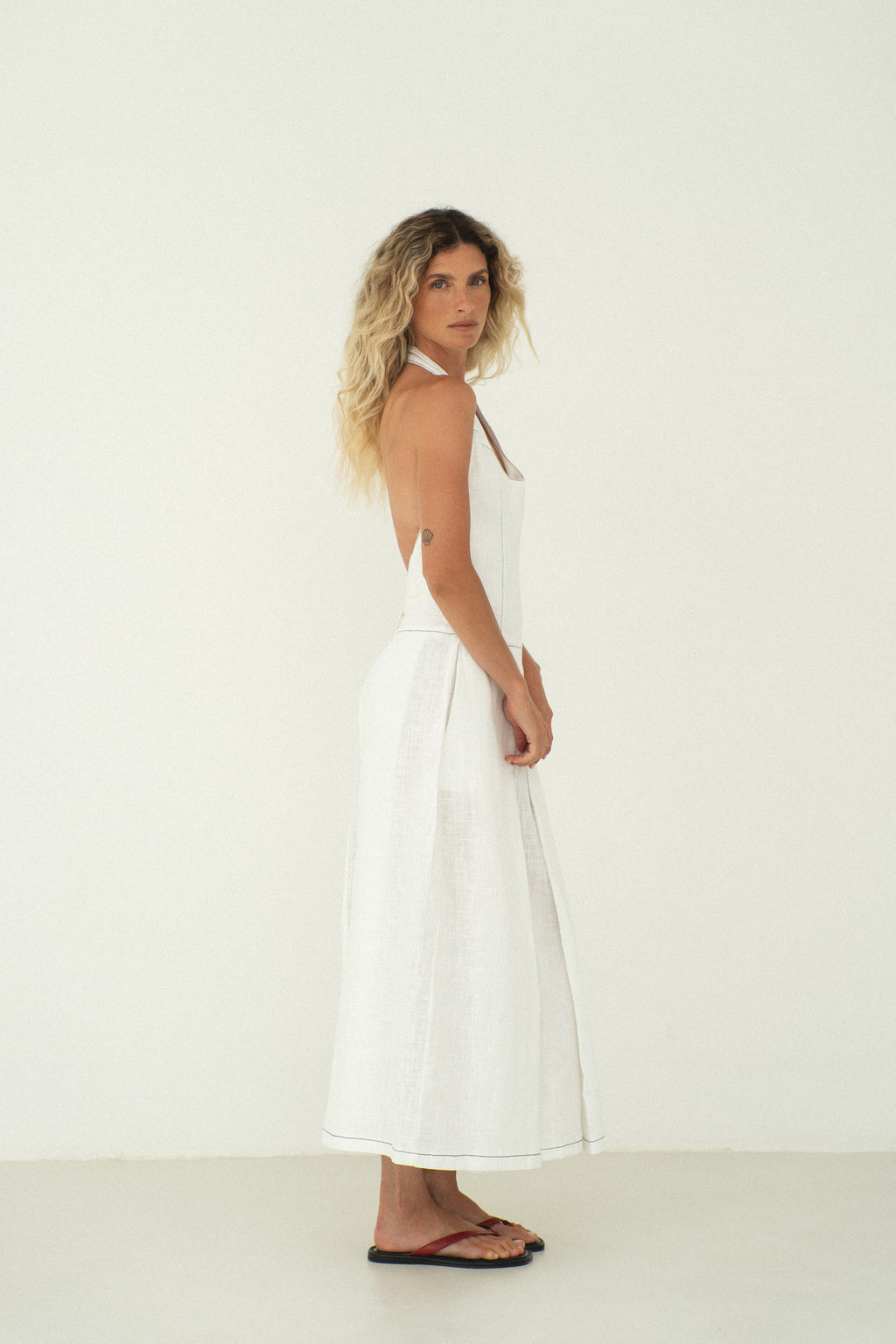 SABINE BLANC DRESS