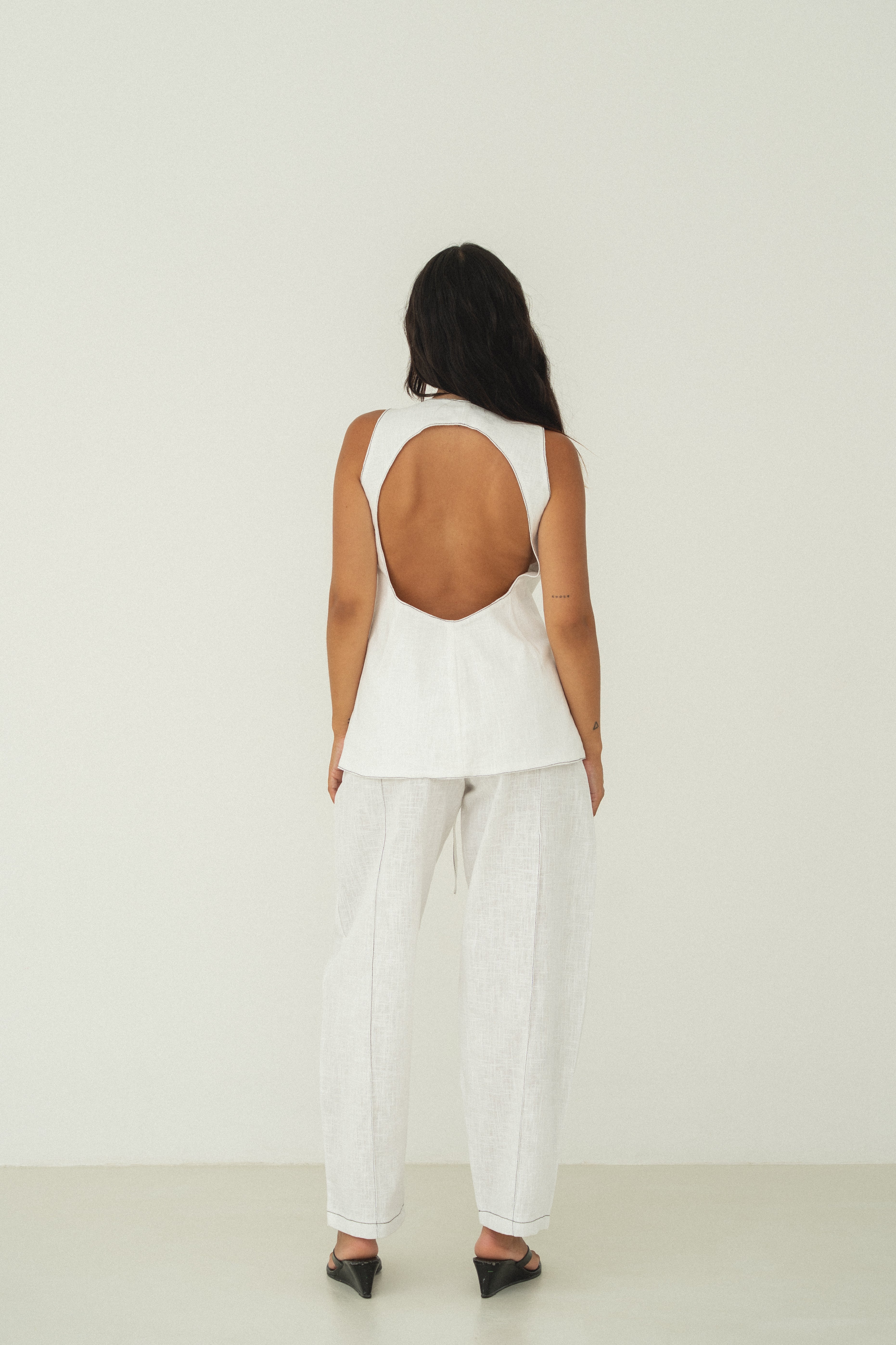 SIMONE BLANC PANTS