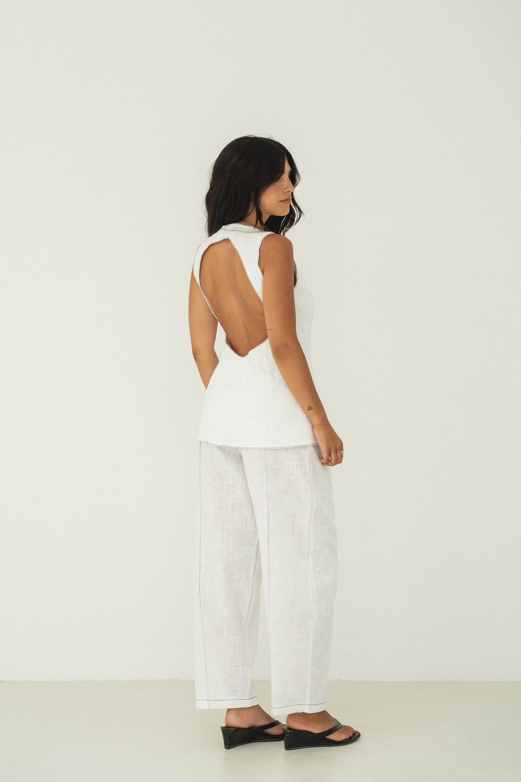 SIMONE BLANC PANTS
