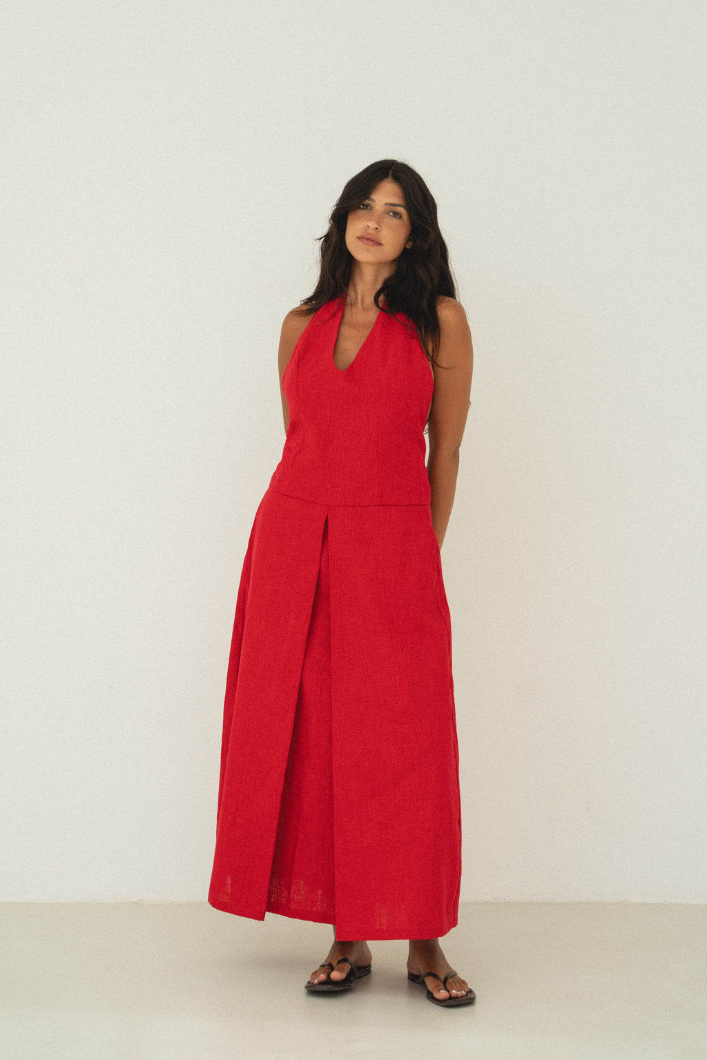 SABINE ROUGE DRESS