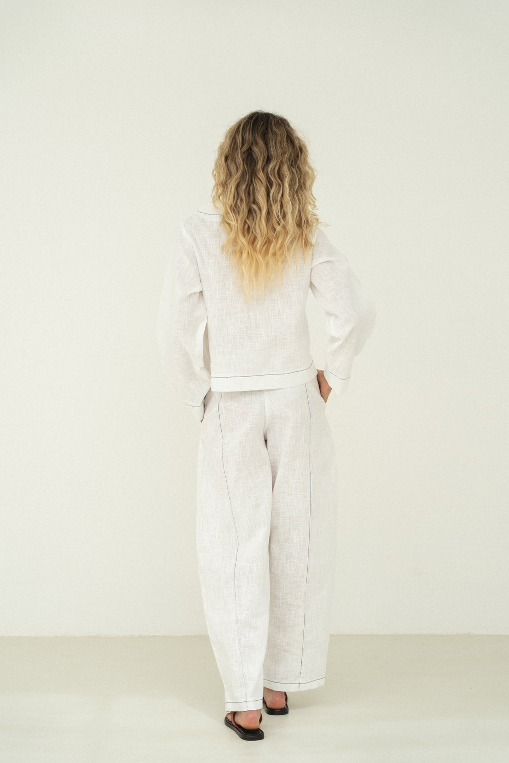 SIMONE BLANC PANTS