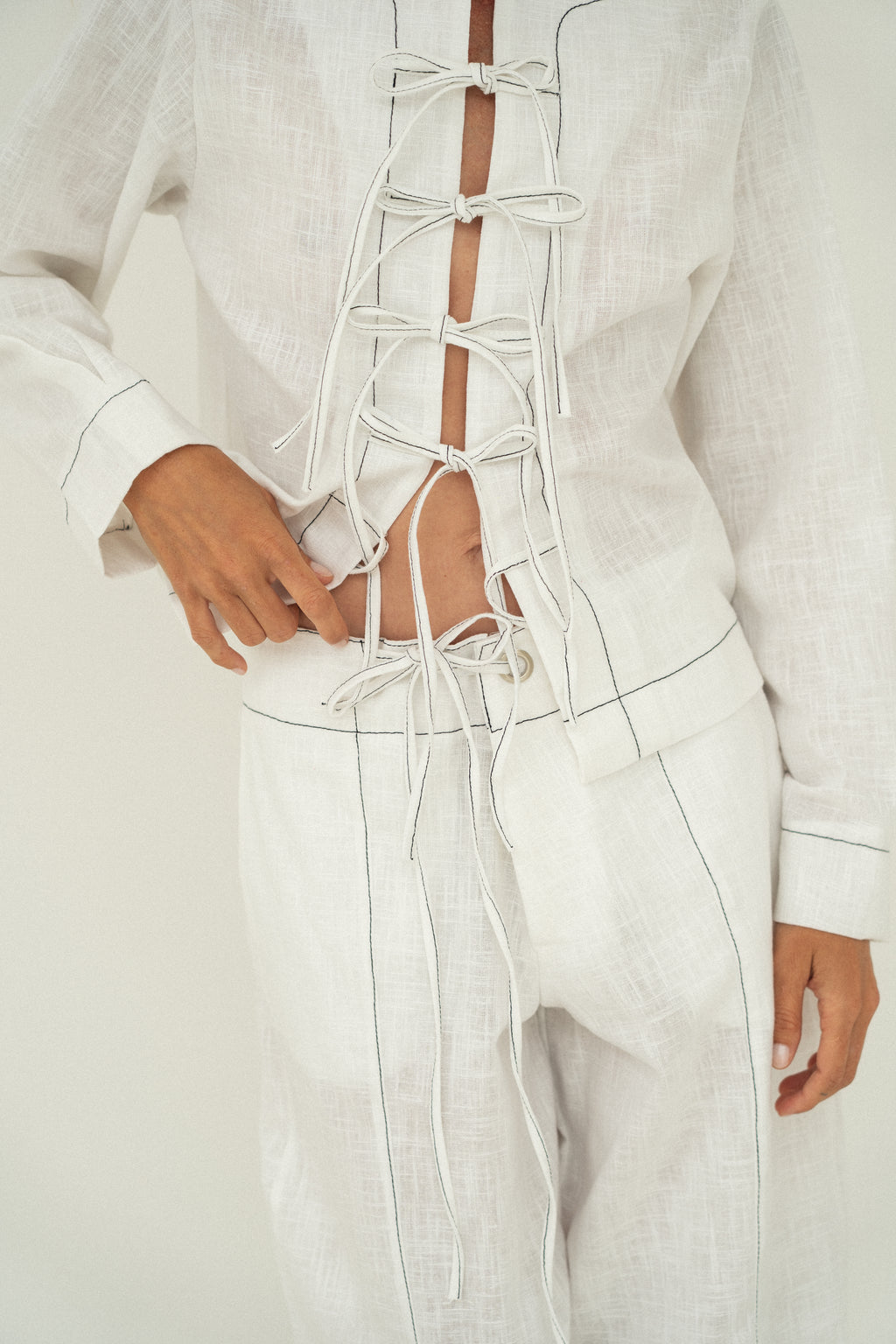 SIMONE BLANC PANTS
