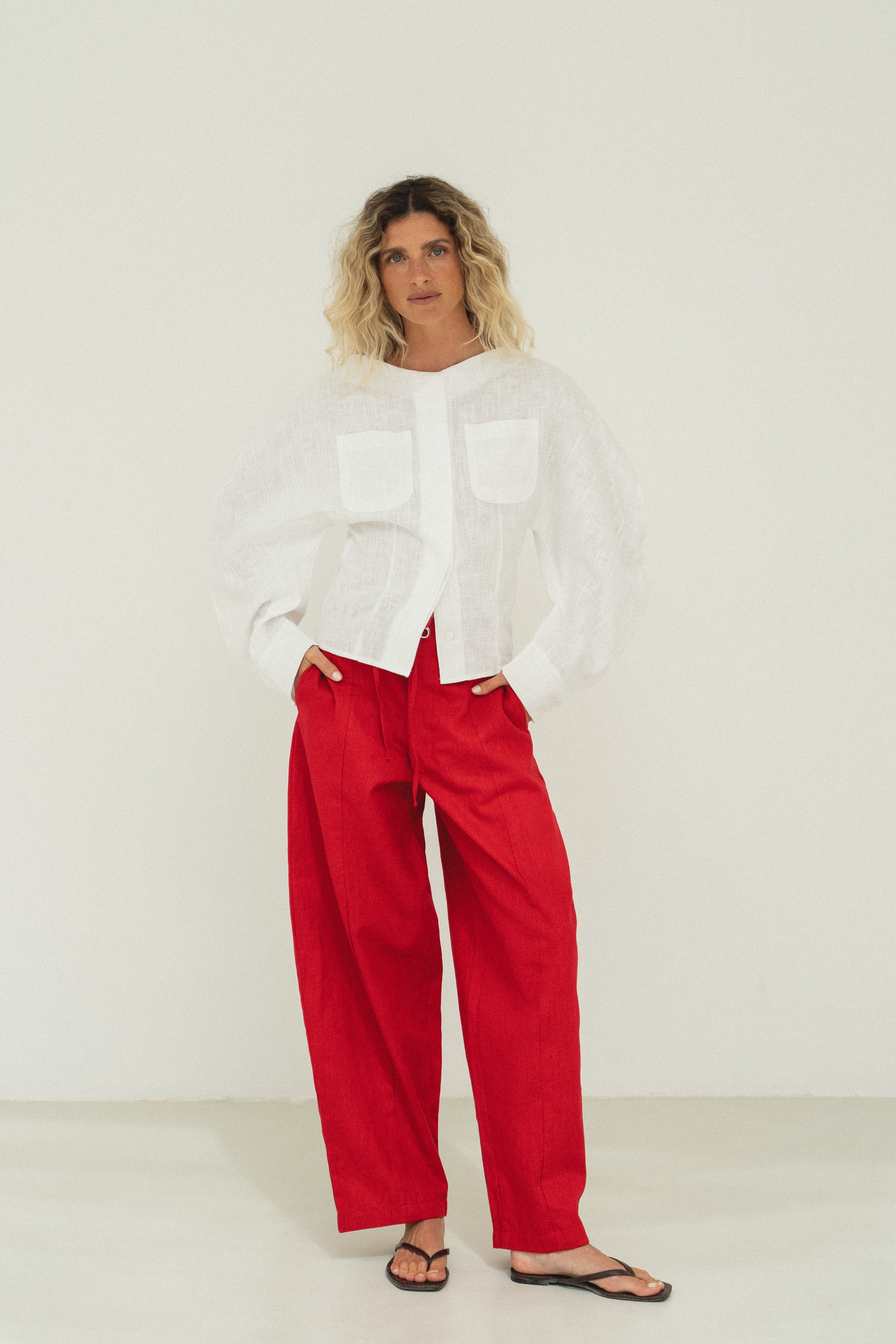 SIMONE ROUGE PANTS