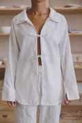 GLAZE WHITE SHIRT
