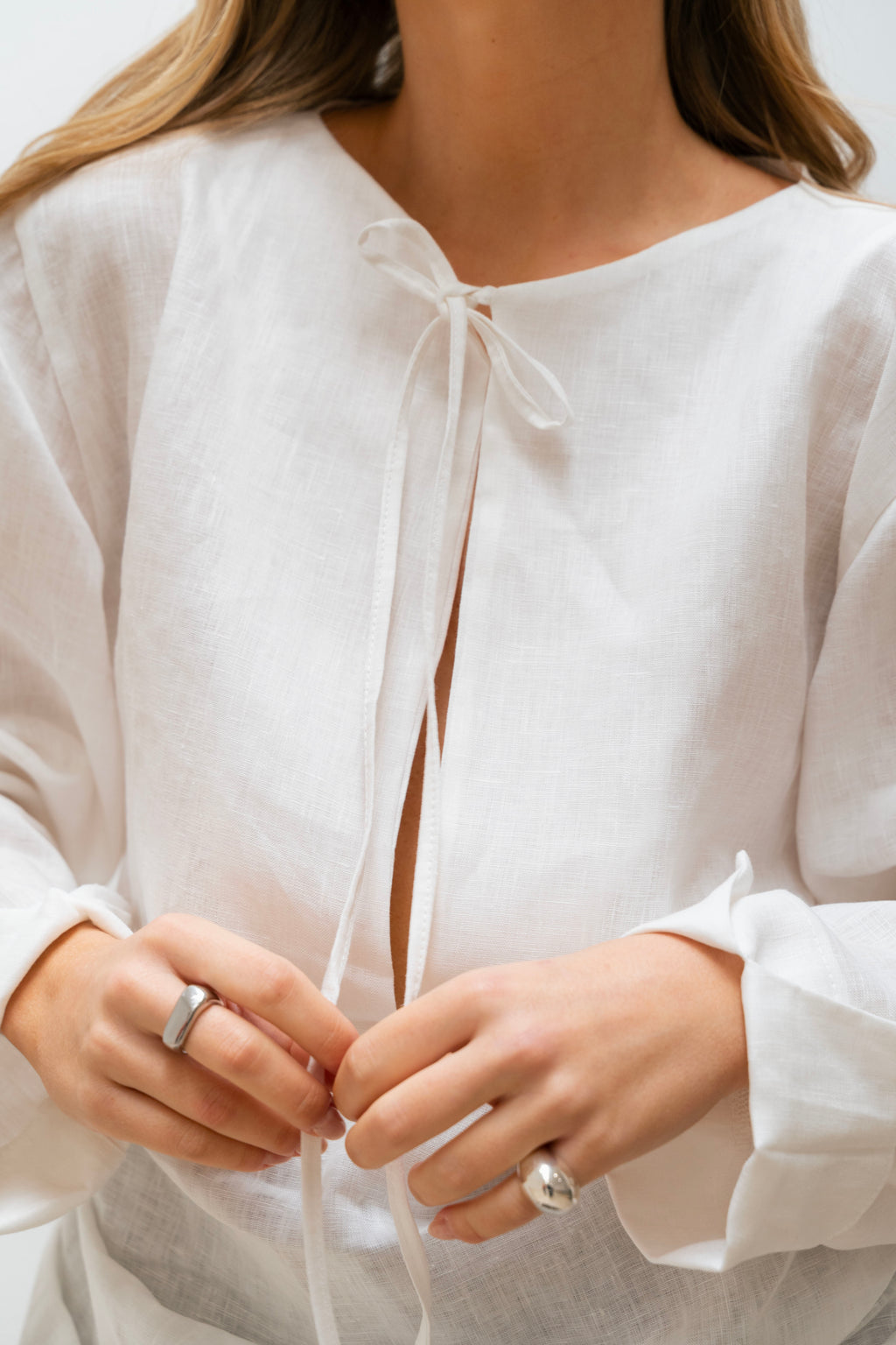 CLEMENCE WHITE SHIRT