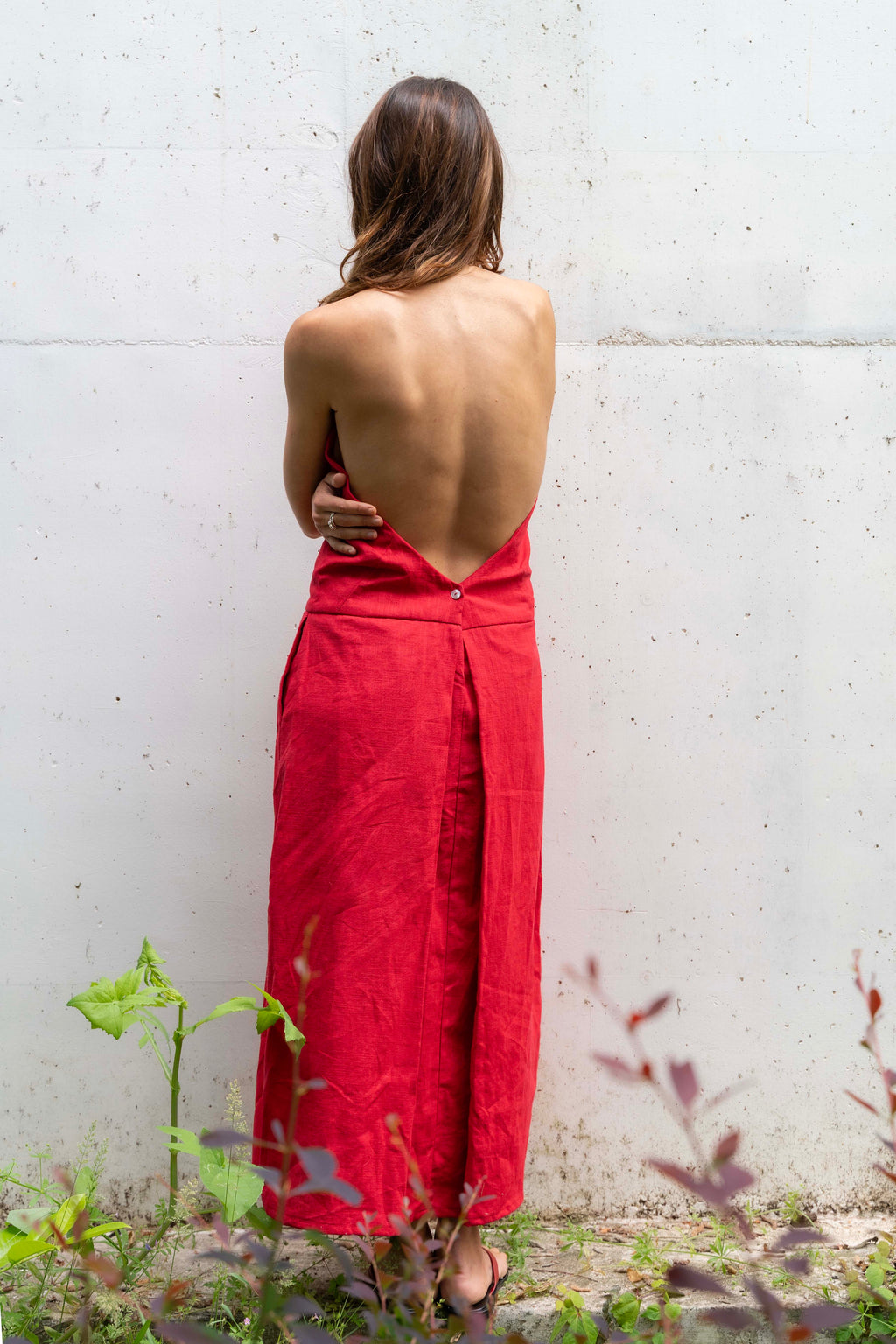 SABINE ROUGE DRESS