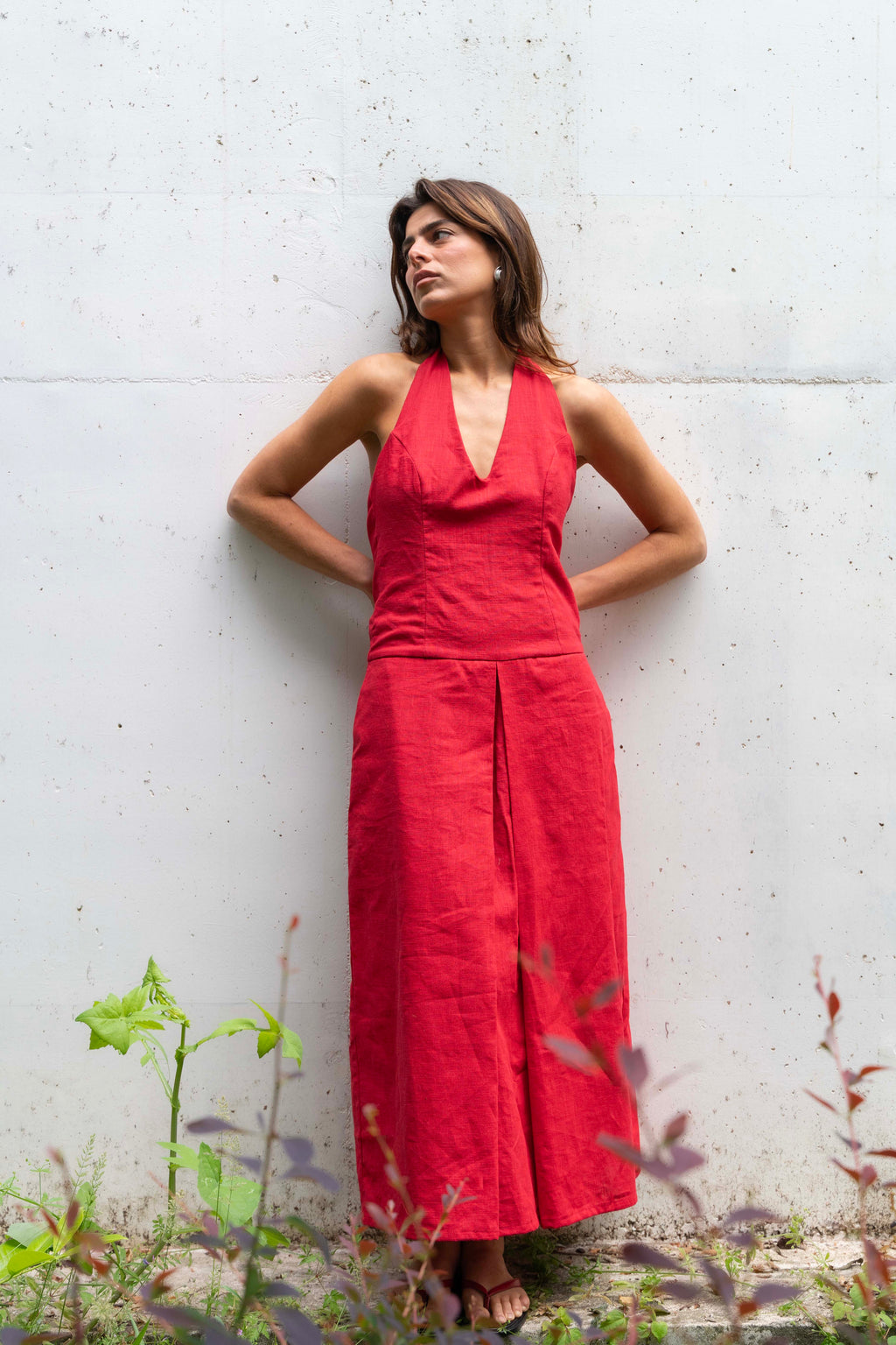 SABINE ROUGE DRESS