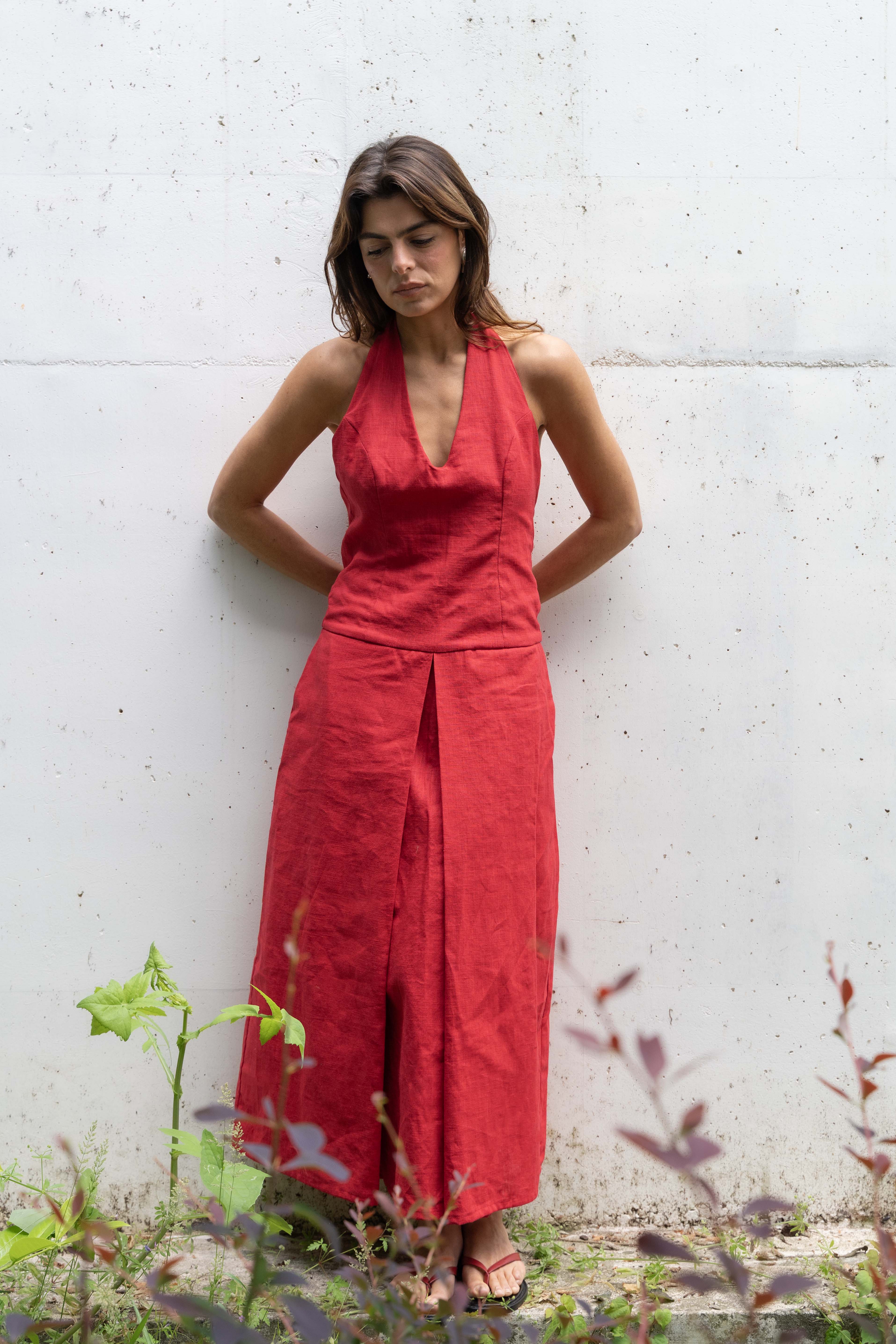SABINE ROUGE DRESS