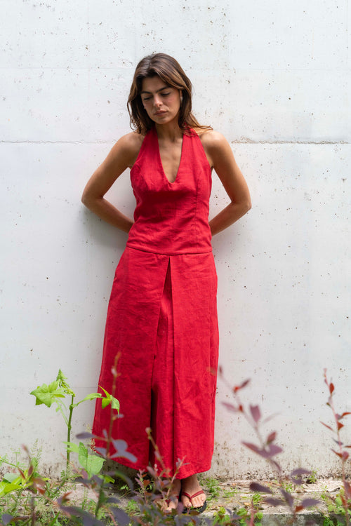 SABINE ROUGE DRESS
