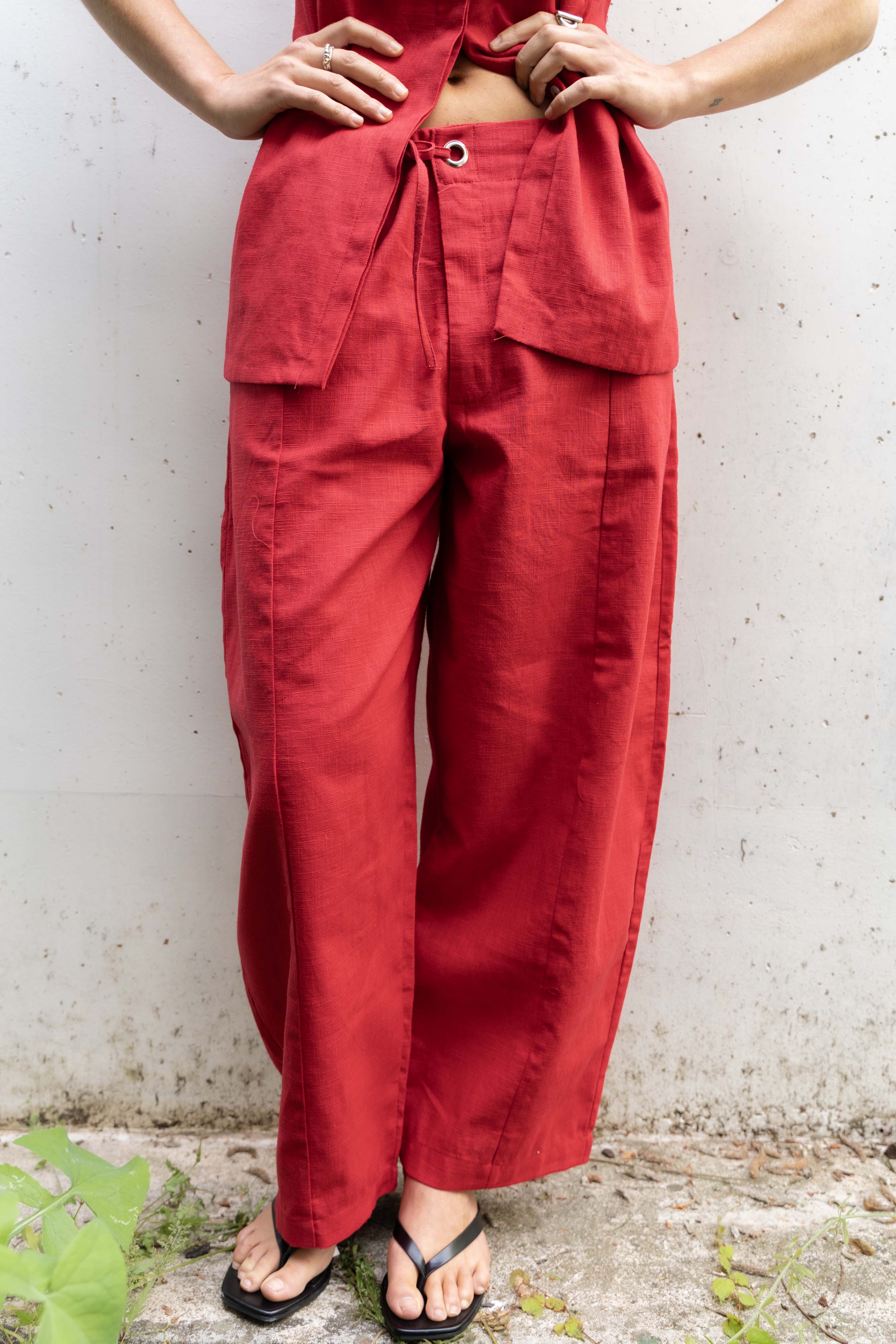 SIMONE ROUGE PANTS