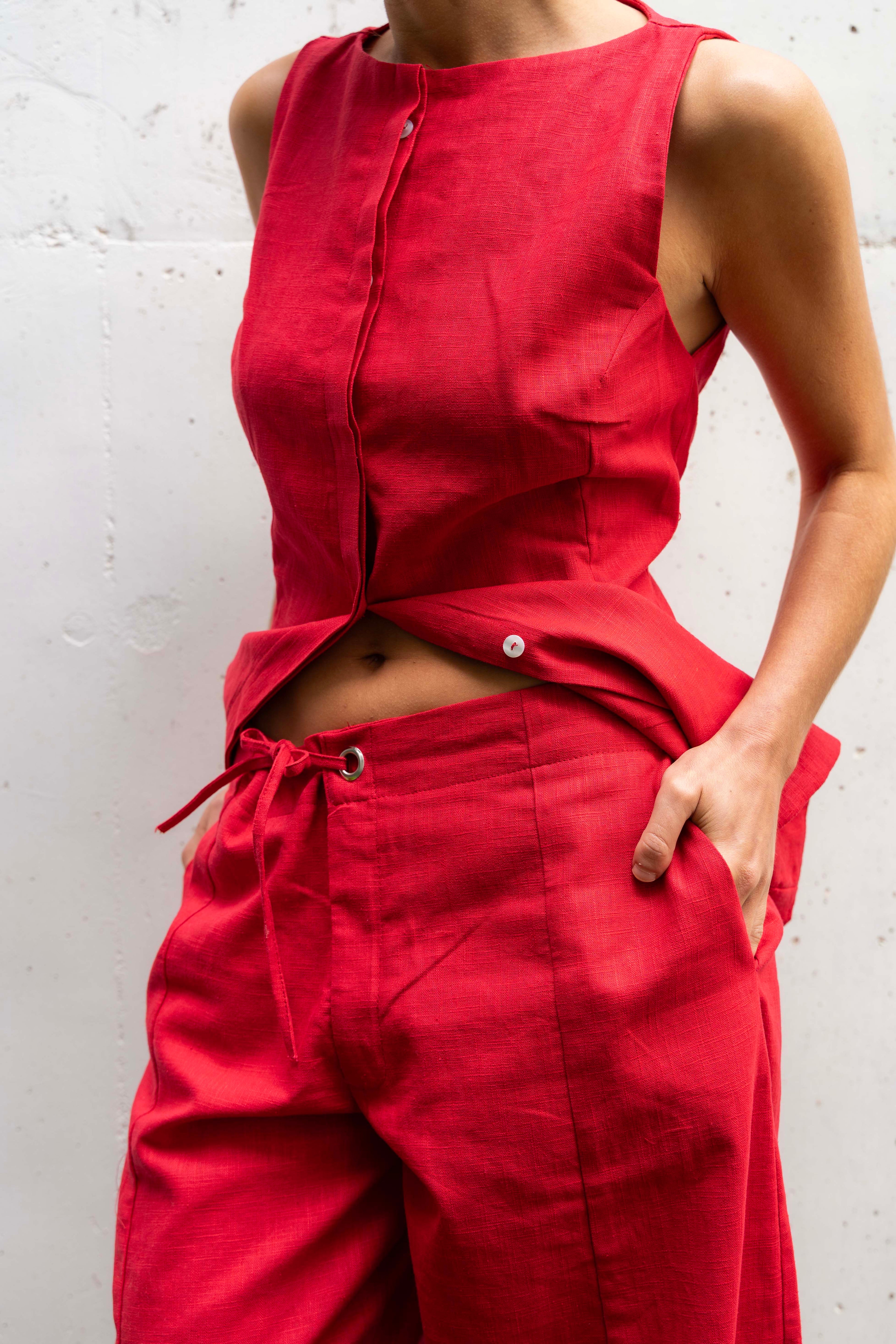 CLARA ROUGE TOP