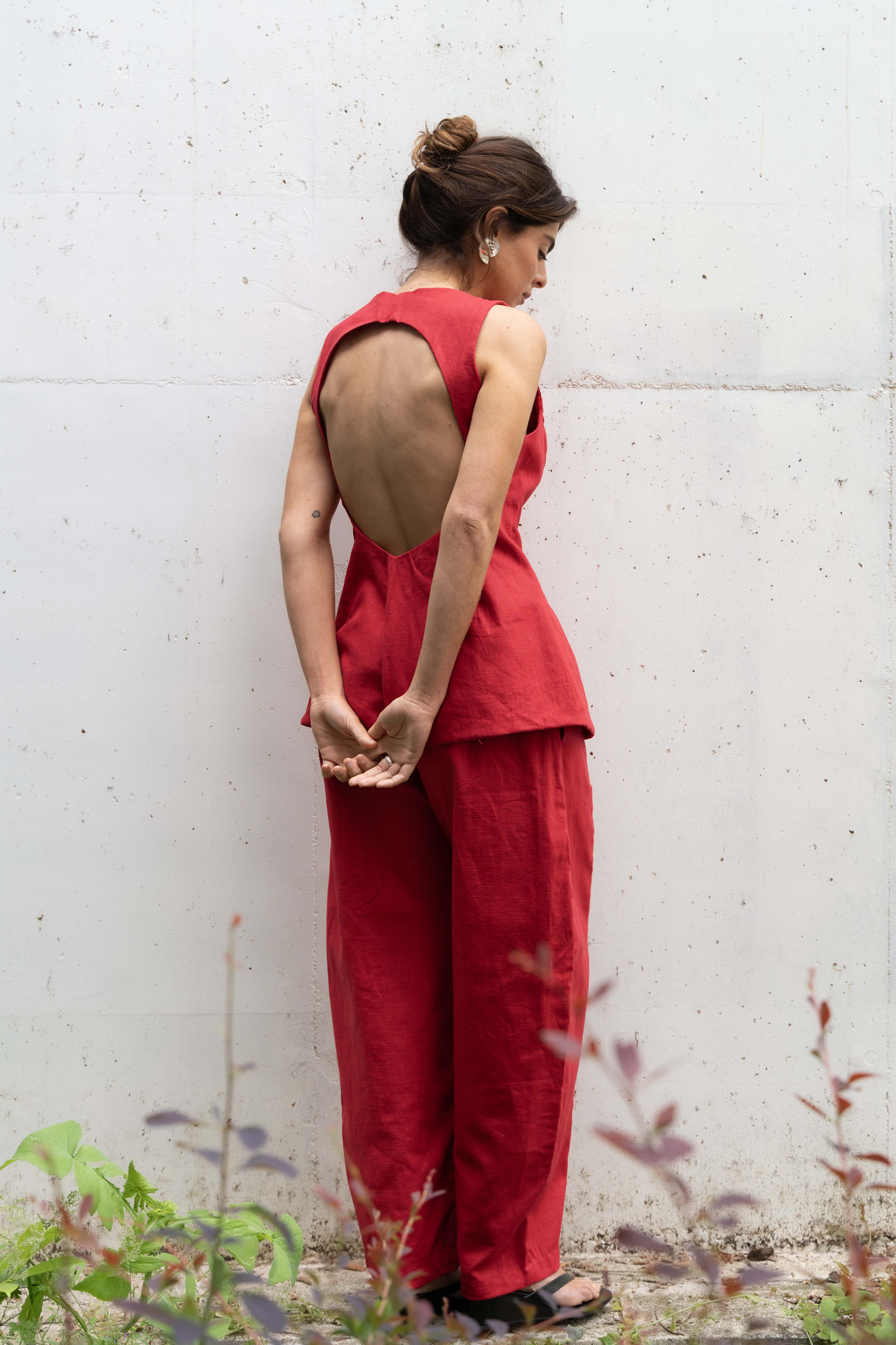 CLARA ROUGE TOP
