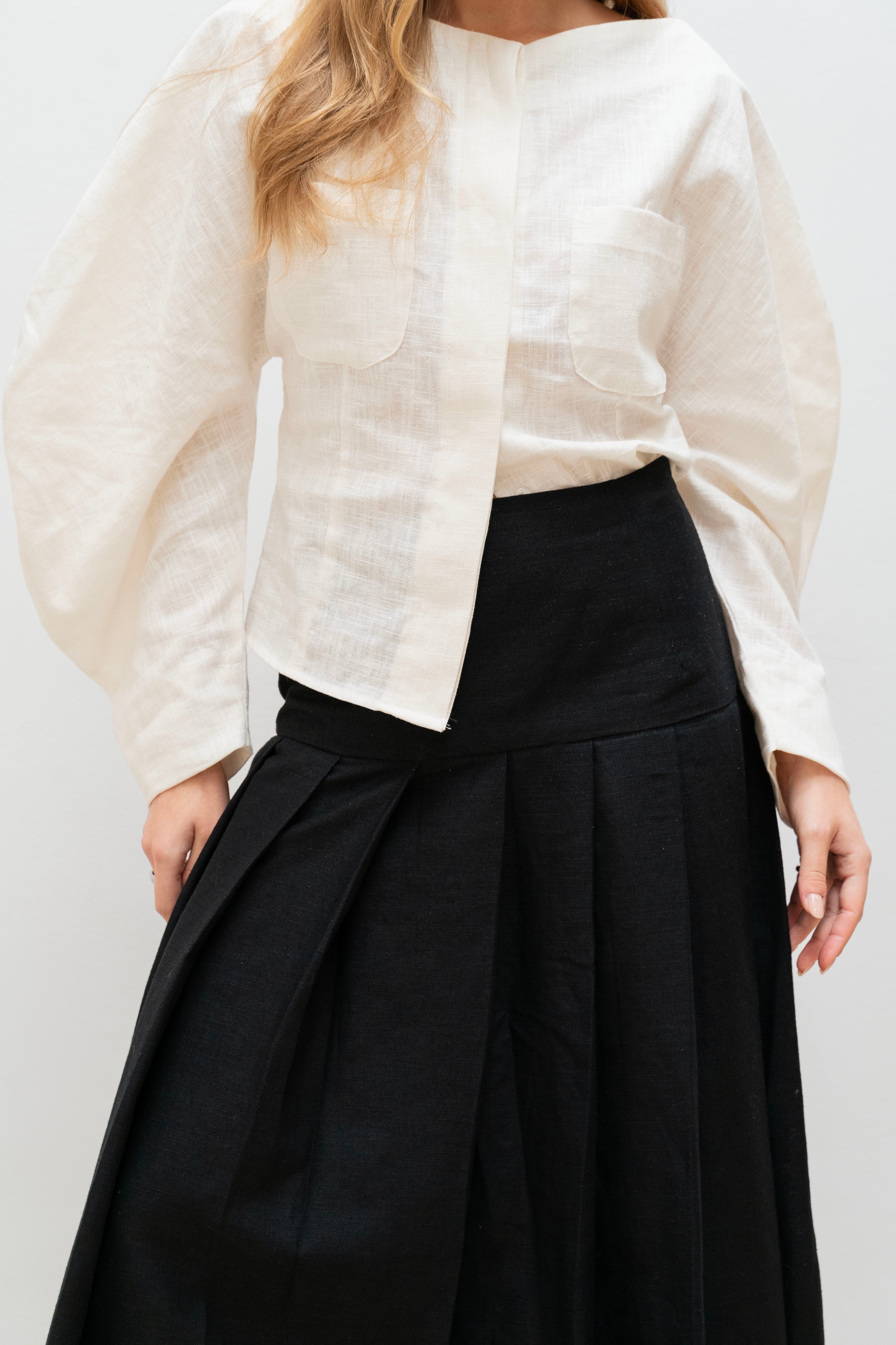 JEANNE BLACK SKIRT