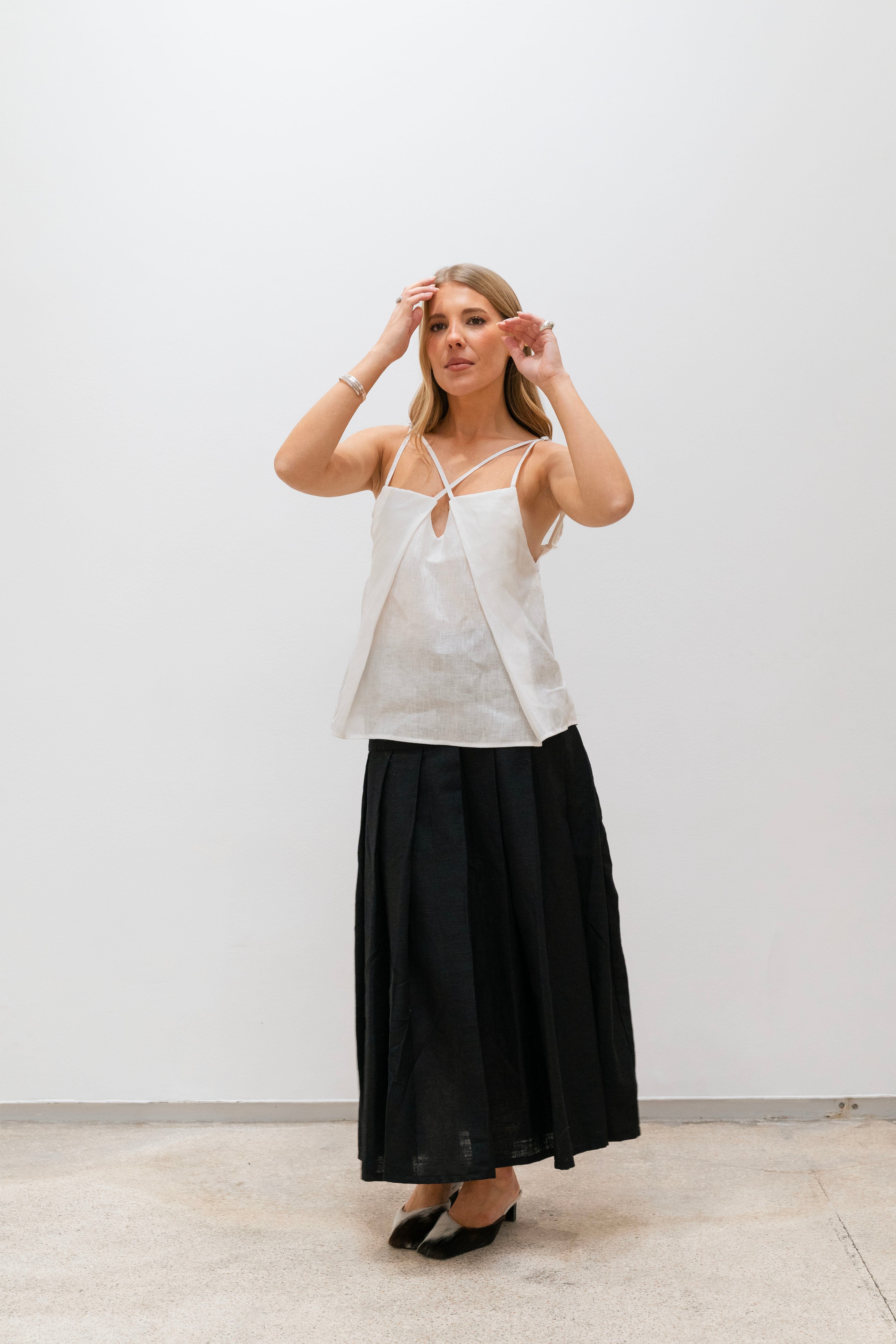 AMELIE OFF-WHITE TOP