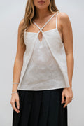 AMELIE OFF-WHITE TOP