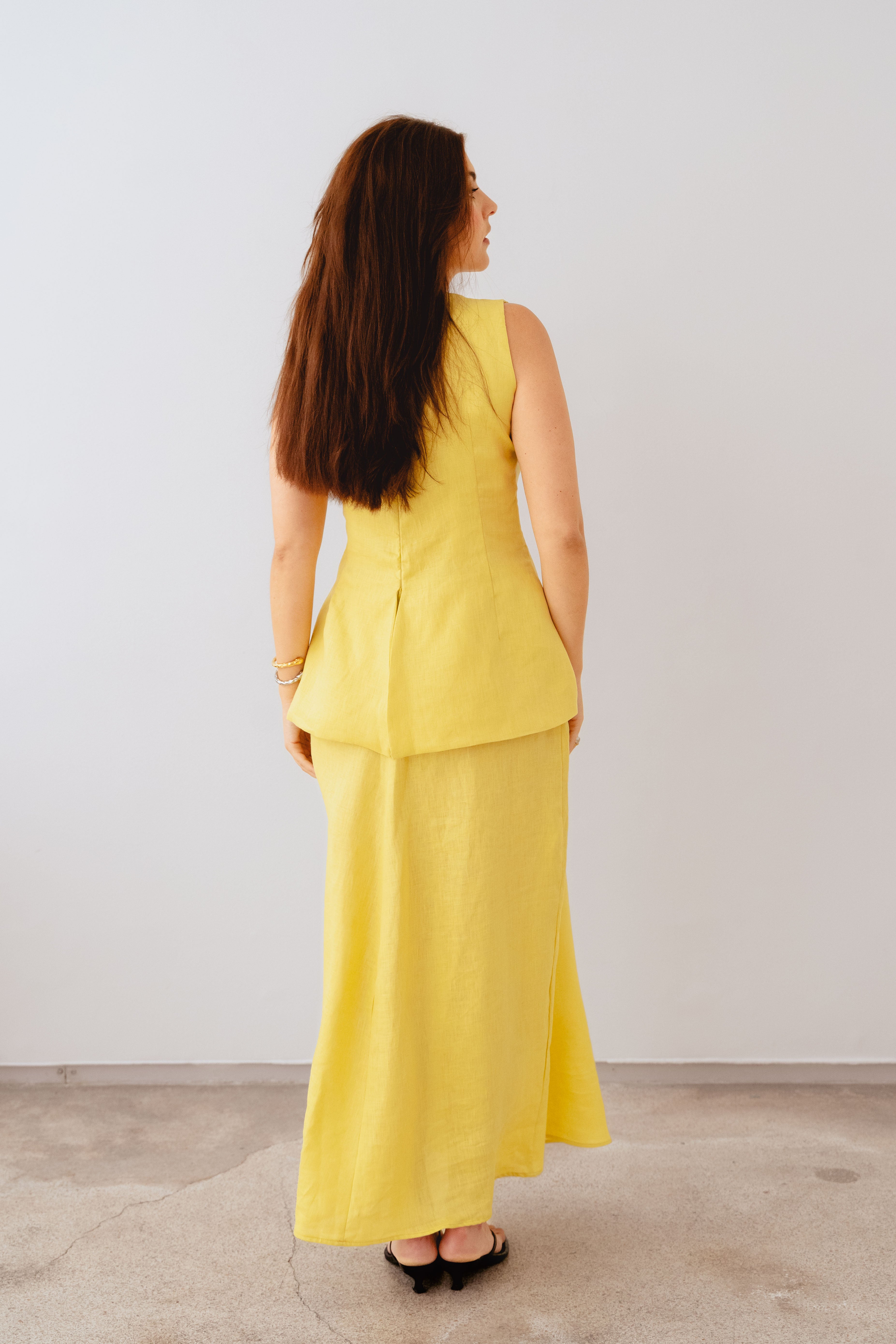 SERENA YELLOW DRESS