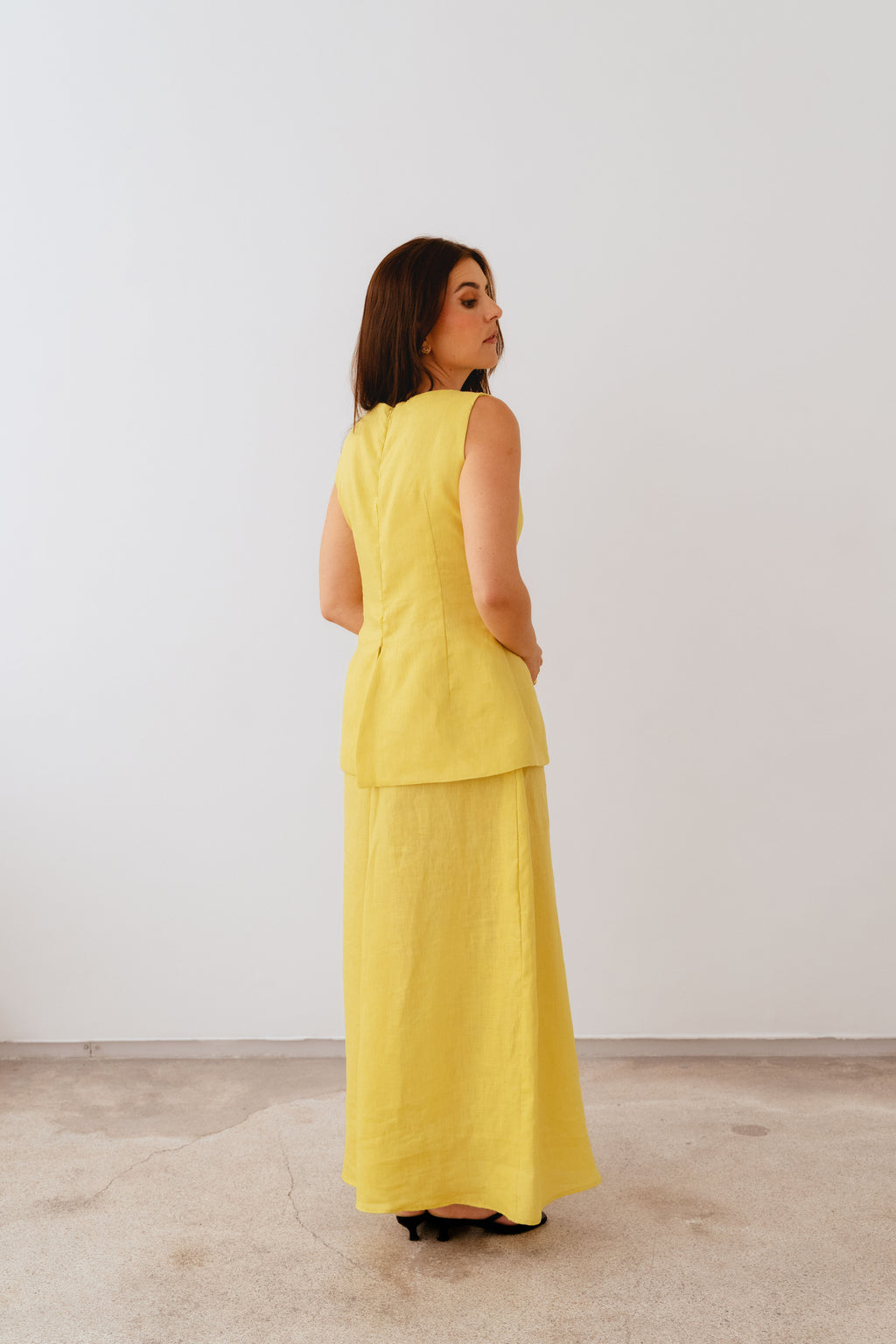 SERENA YELLOW DRESS