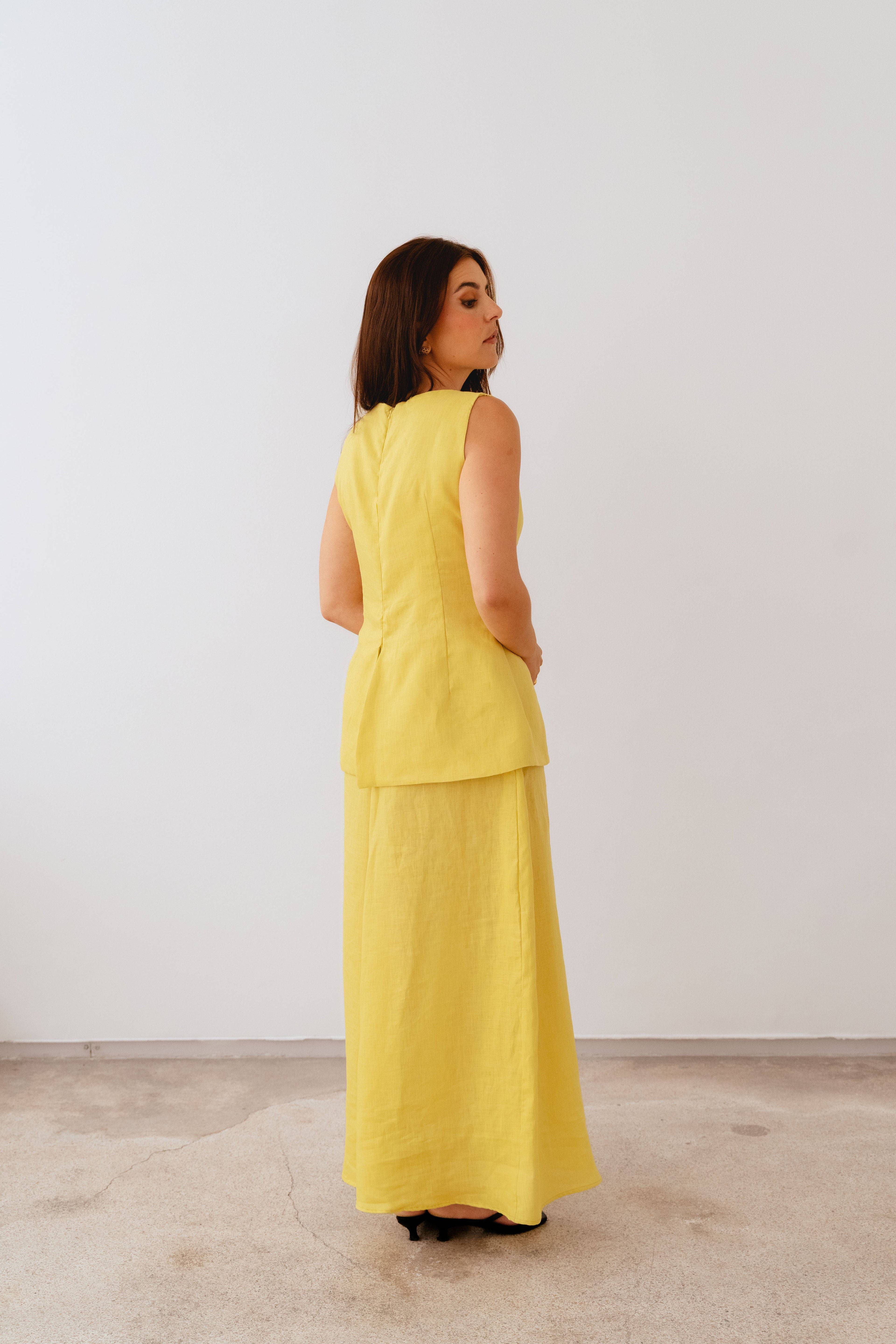 SERENA YELLOW DRESS