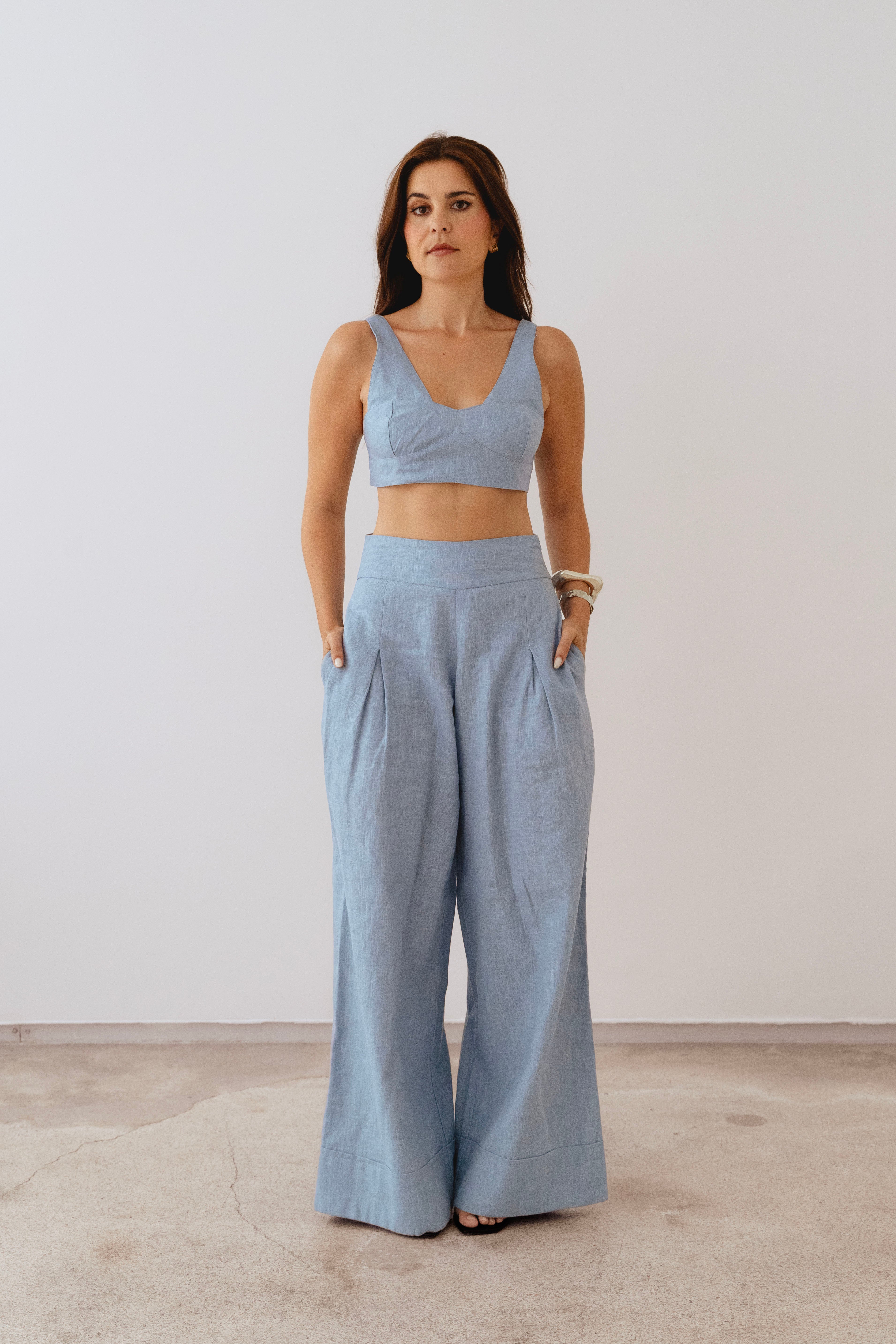 MALVA BLUE TOP