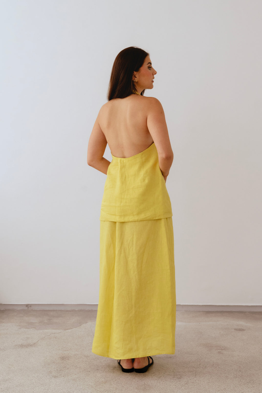 AIRA YELLOW SKIRT