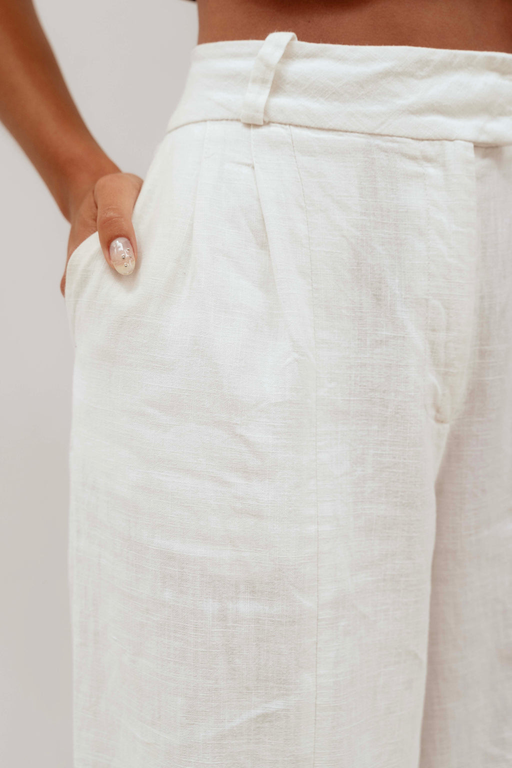 CLAY WHITE PANTS