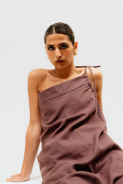 TAUPE MARY SKIRT