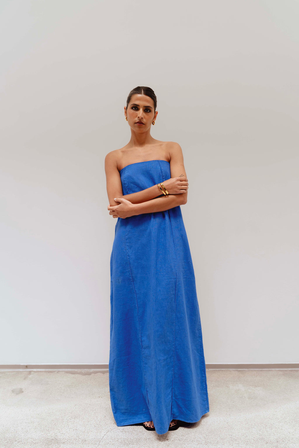 SOPHIE DEEP BLUE DRESS