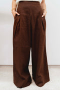 BRISA BROWN PANTS