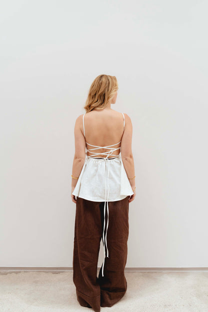 BRISA BROWN PANTS