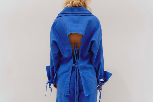 BLUE LAUREN SHIRT
