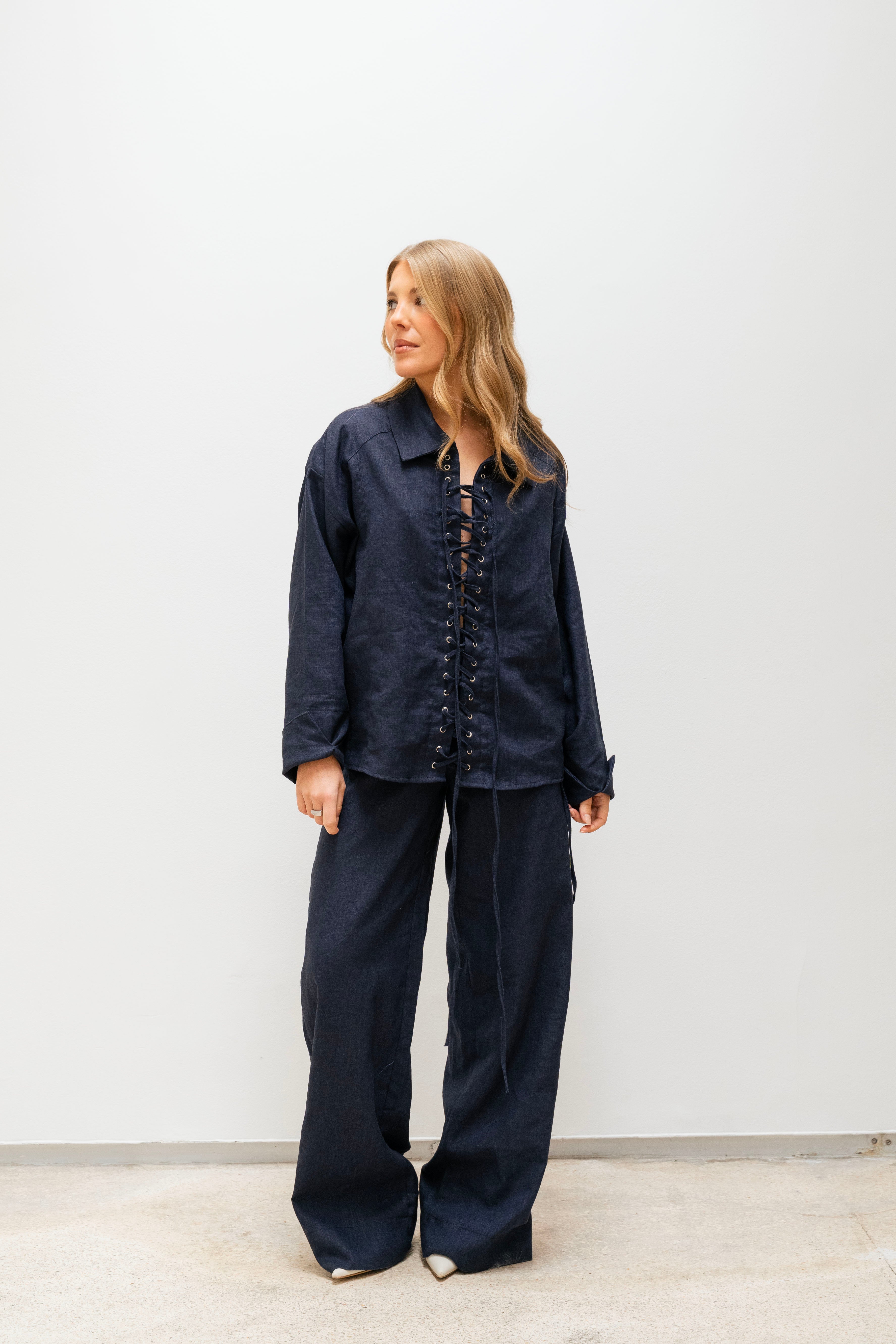 MARGOT NAVY SHIRT
