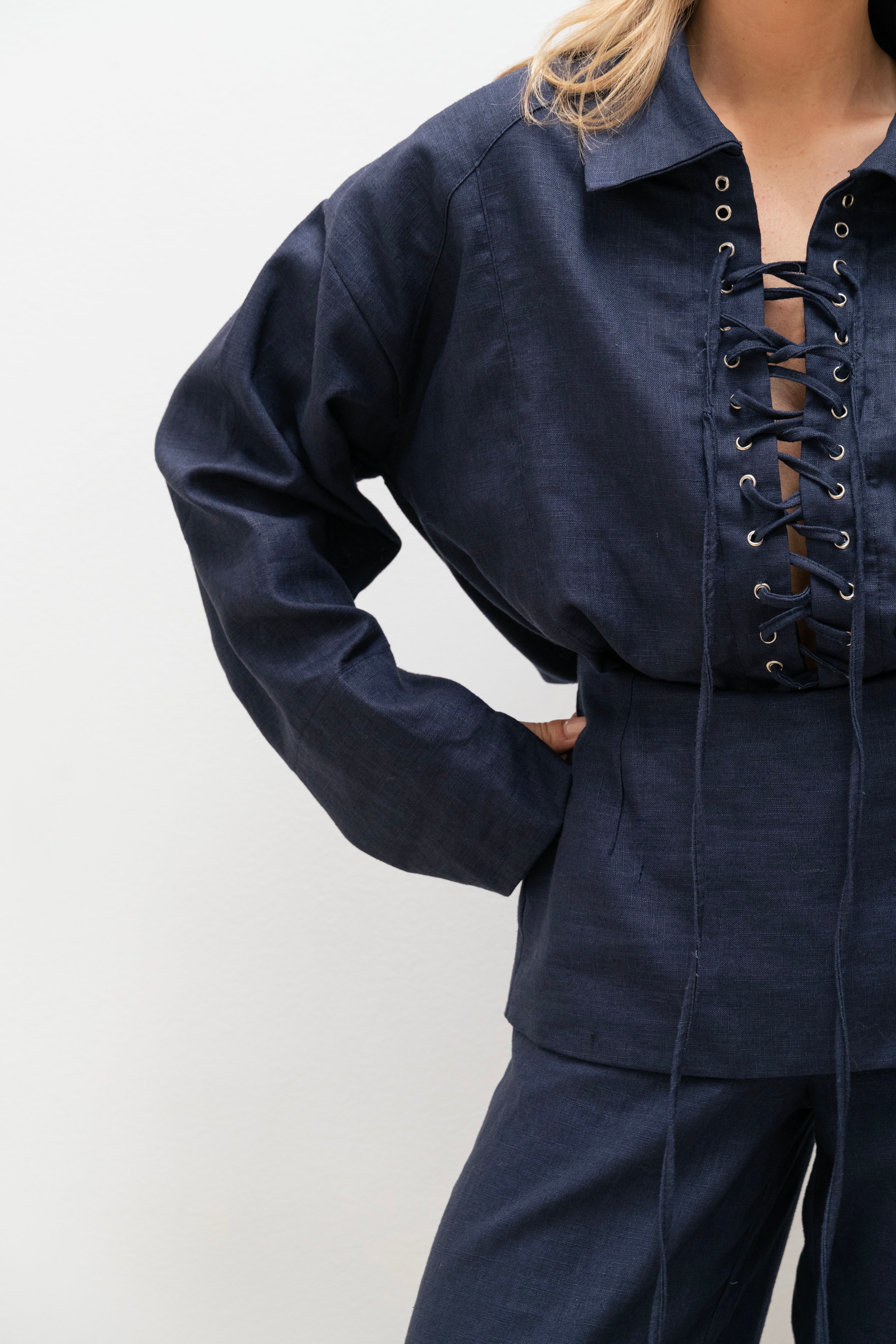 MARGOT NAVY SHIRT